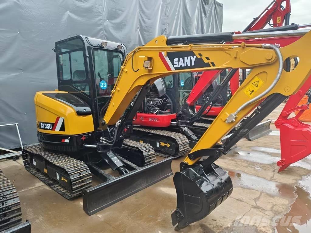 Sany SY 35 U Mini kotrók < 7t