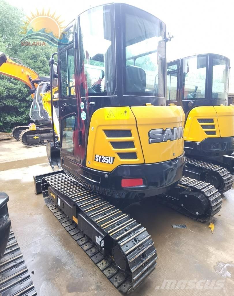 Sany SY 35 U Mini kotrók < 7t