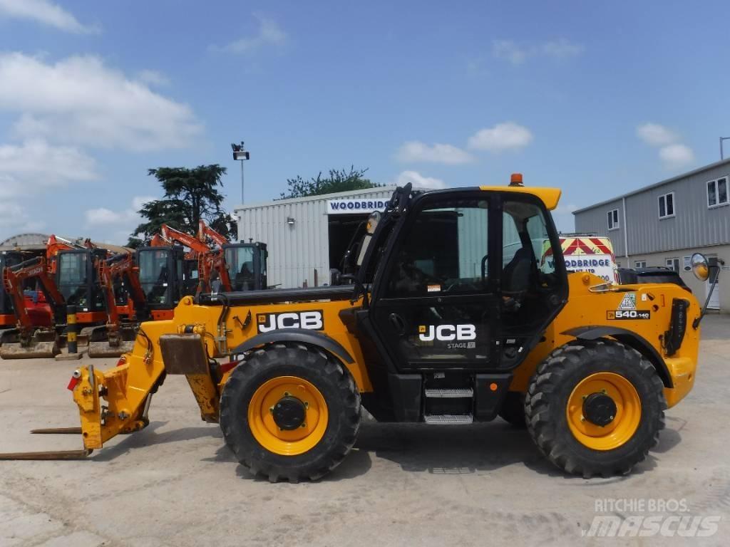 JCB 540-140 HI VIZ Teleszkópos rakodók