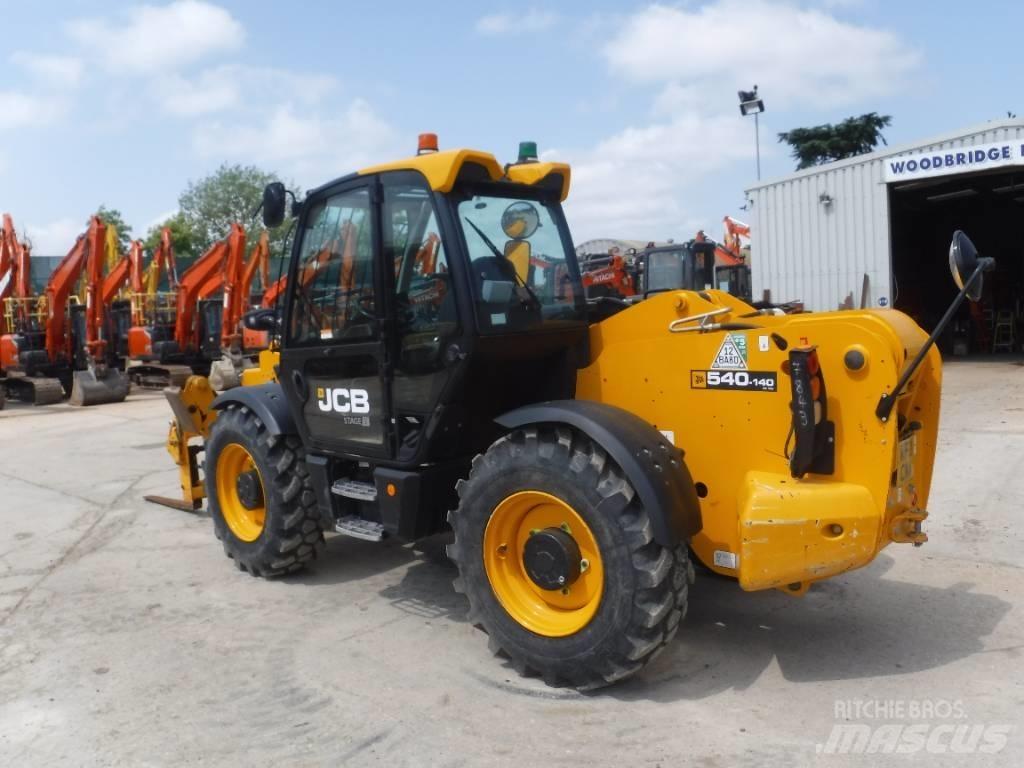 JCB 540-140 HI VIZ Teleszkópos rakodók