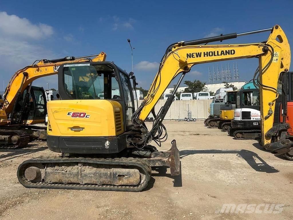 New Holland E60C Mini kotrók < 7t