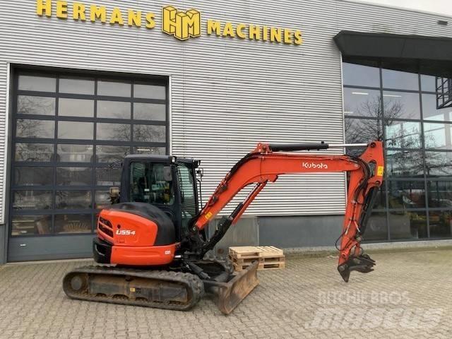 Kubota U 55-4 Mini kotrók < 7t