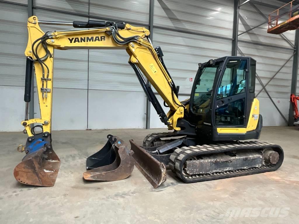 Yanmar SV 100 - 2A - 2PB Közepes (midi) kotrók 7 t - 12 t