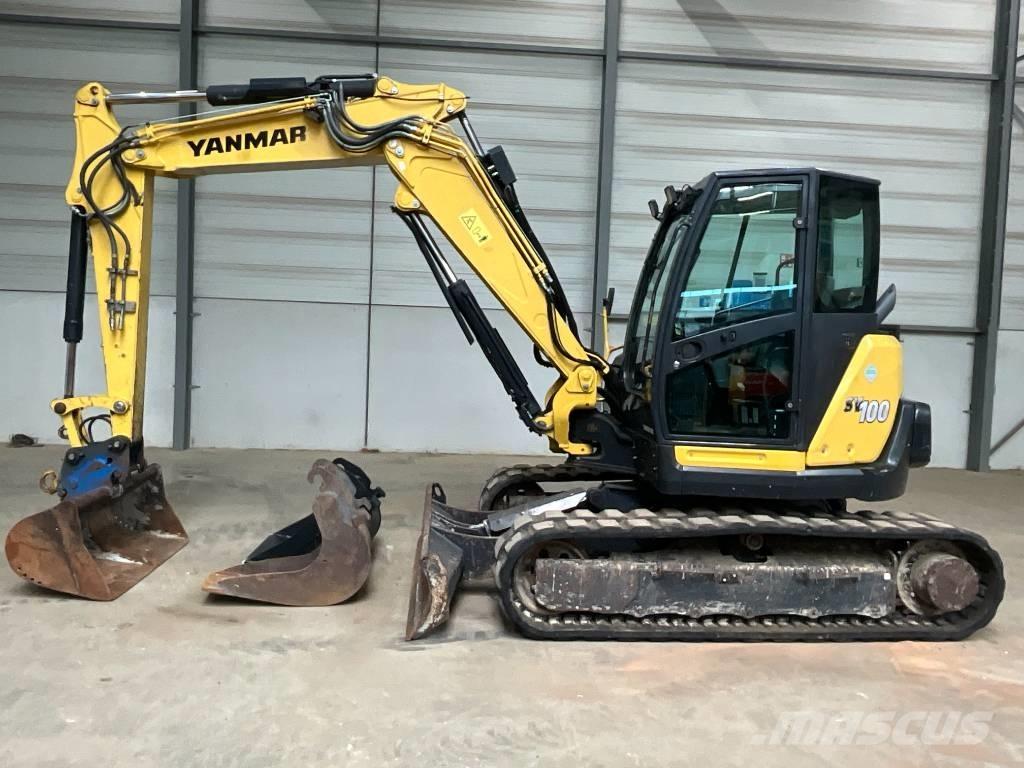 Yanmar SV 100 - 2A - 2PB Közepes (midi) kotrók 7 t - 12 t