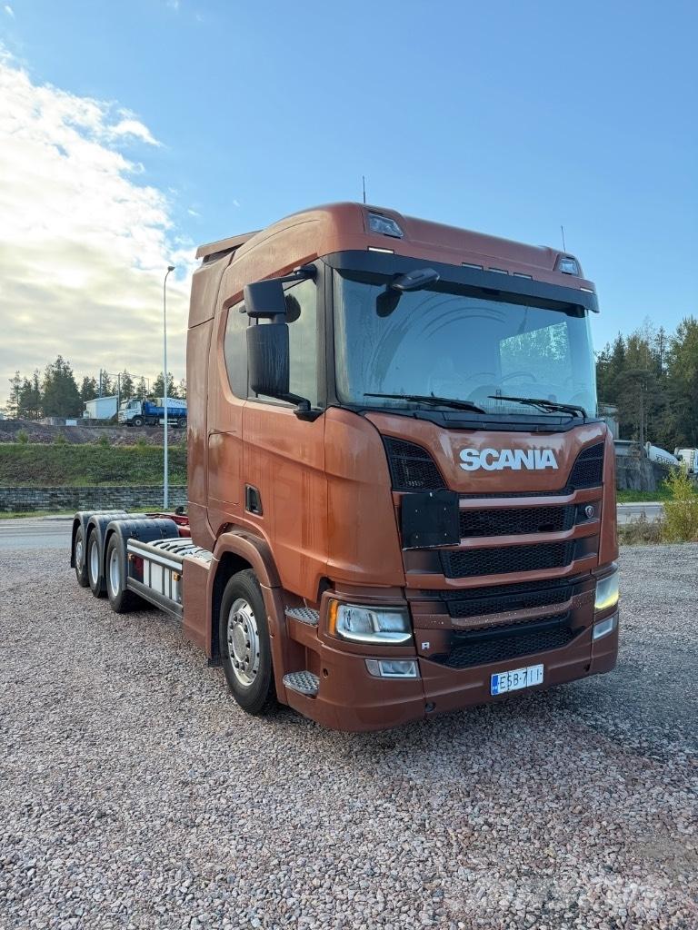 Scania R540B8x4*4NB Fülkés alváz
