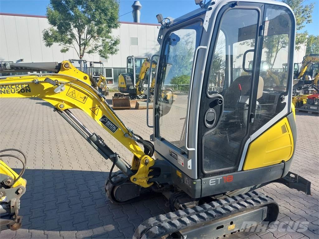 Wacker Neuson ET18 Lánctalpas kotrók