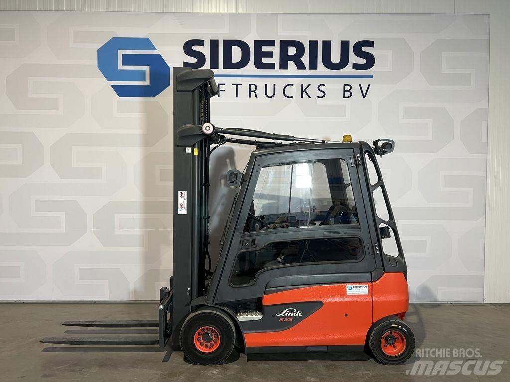 Linde E25L-01 Elektromos targoncák