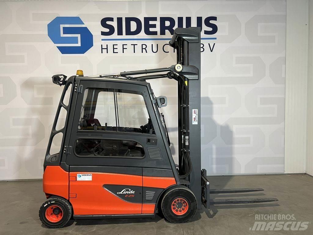 Linde E25L-01 Elektromos targoncák