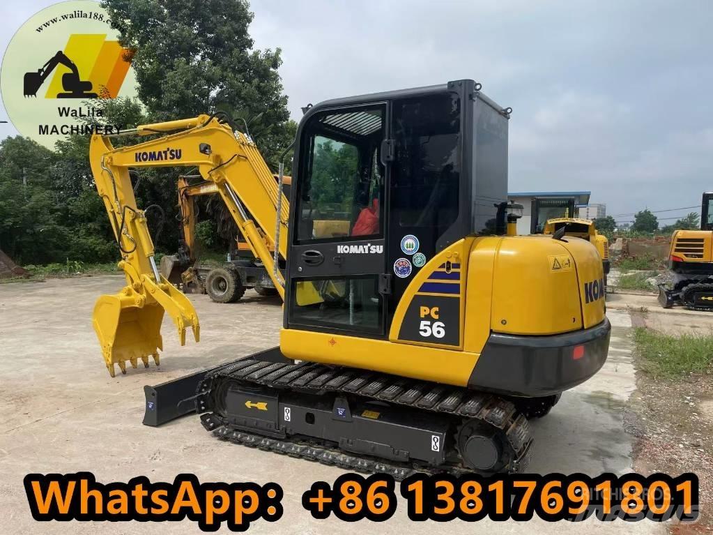 Komatsu PC 56-7 Mini kotrók < 7t