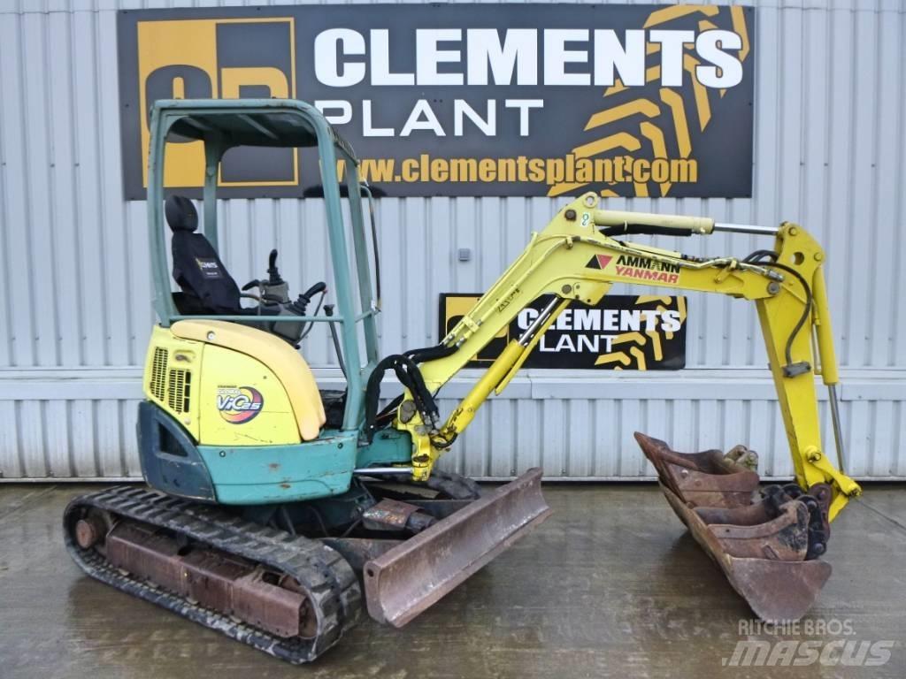 Yanmar Vio25 Mini kotrók < 7t