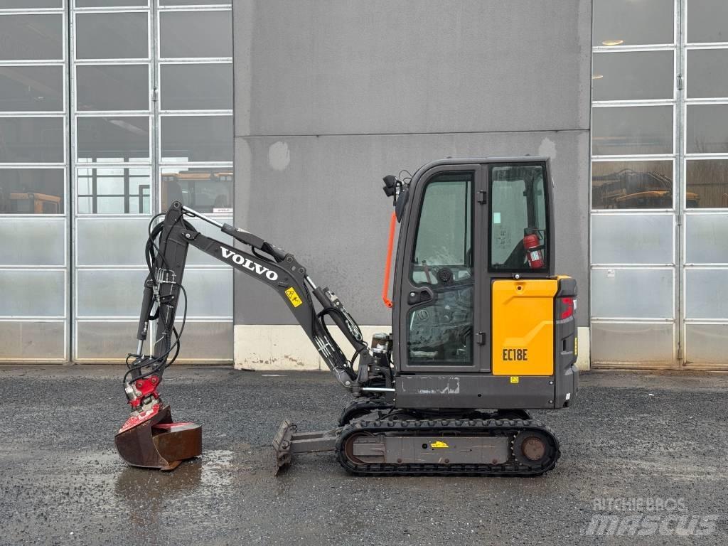 Volvo EC 18 E Mini kotrók < 7t