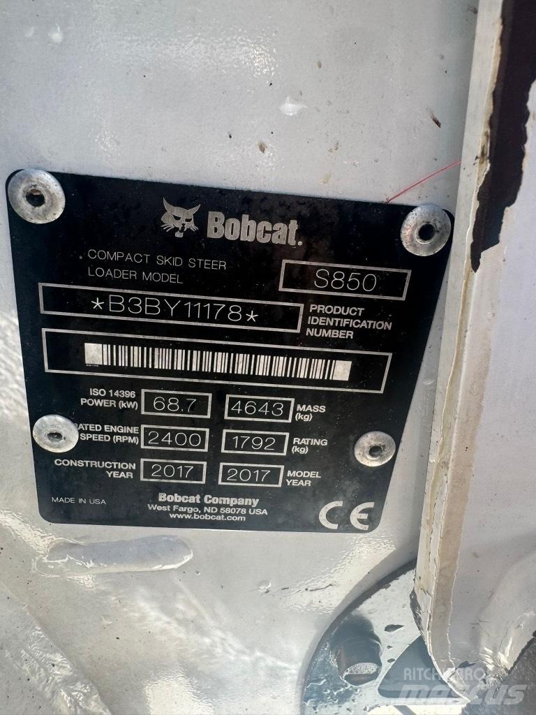 Bobcat S 850 Kompaktrakodók