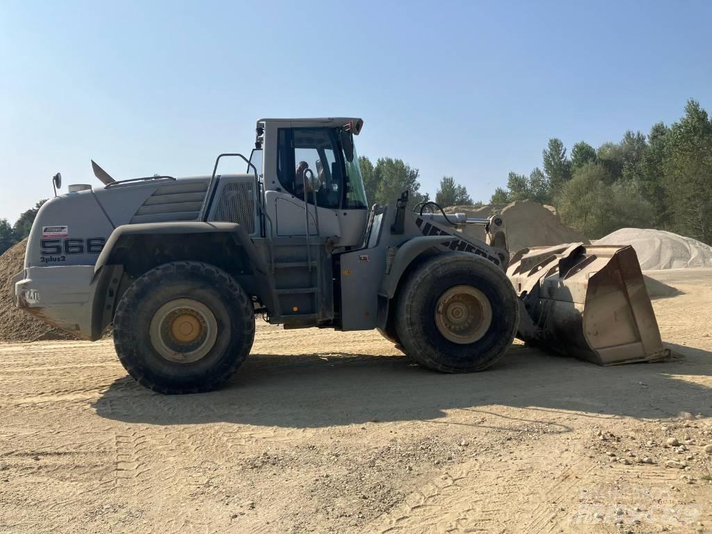 Liebherr L 566 Gumikerekes homlokrakodók