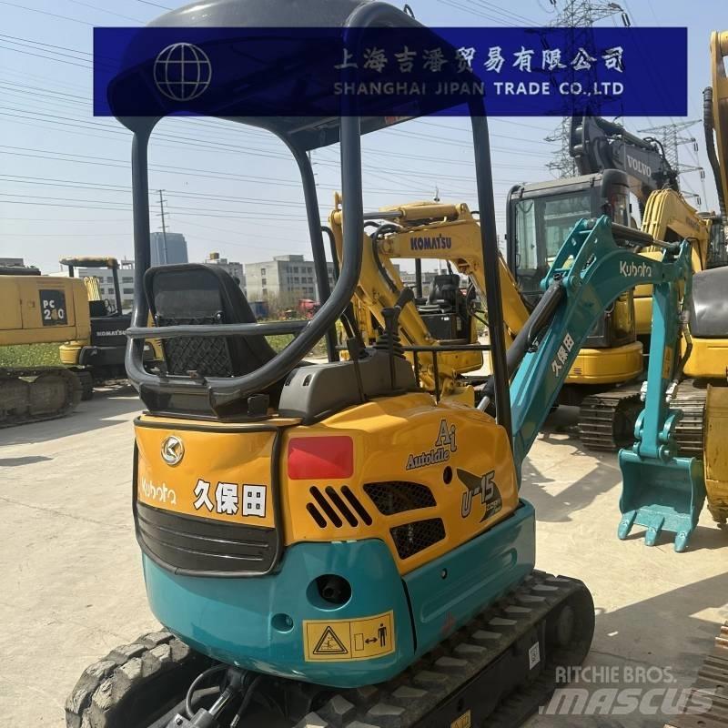 Kubota U 15 Mini kotrók < 7t