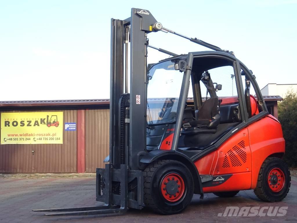 Linde H45T-02 Gázüzemű targoncák
