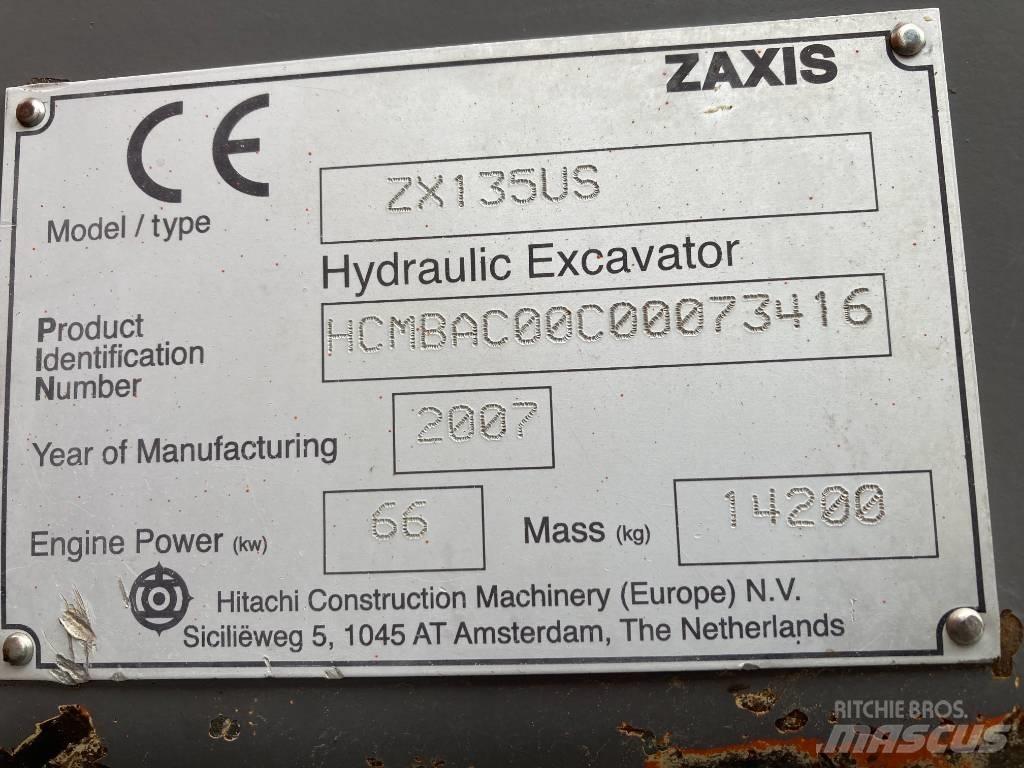 Hitachi ZX 135 Lánctalpas kotrók