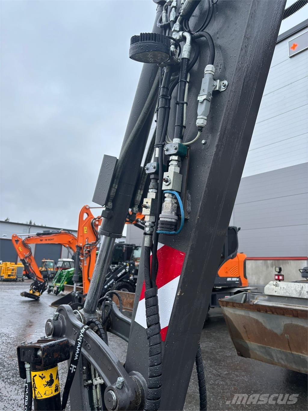 Volvo ecr58d Mini kotrók < 7t