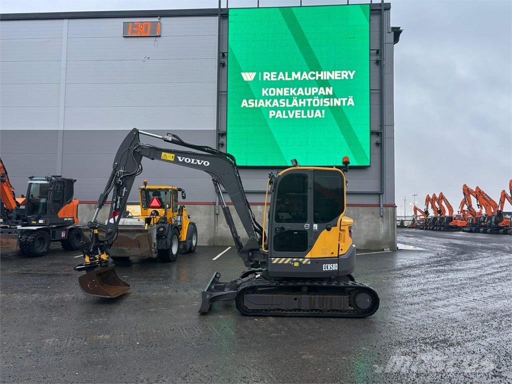 Volvo ecr58d Mini kotrók < 7t