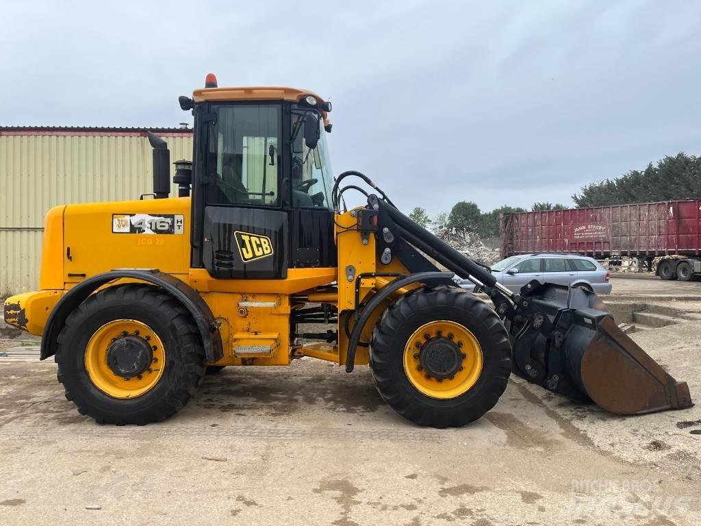 JCB 416 HT Gumikerekes homlokrakodók