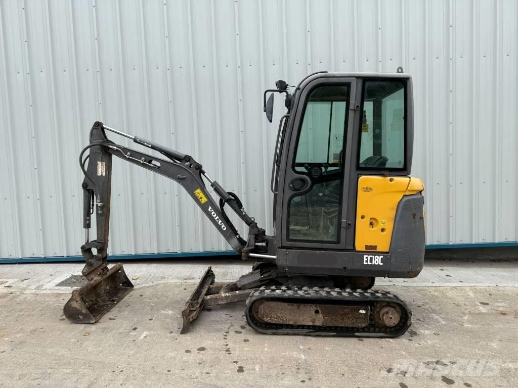 Volvo EC 18 C Mini kotrók < 7t