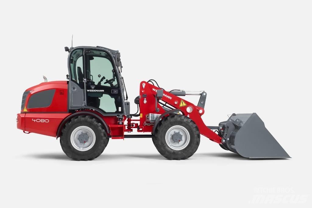 Weidemann 4080 Gumikerekes homlokrakodók