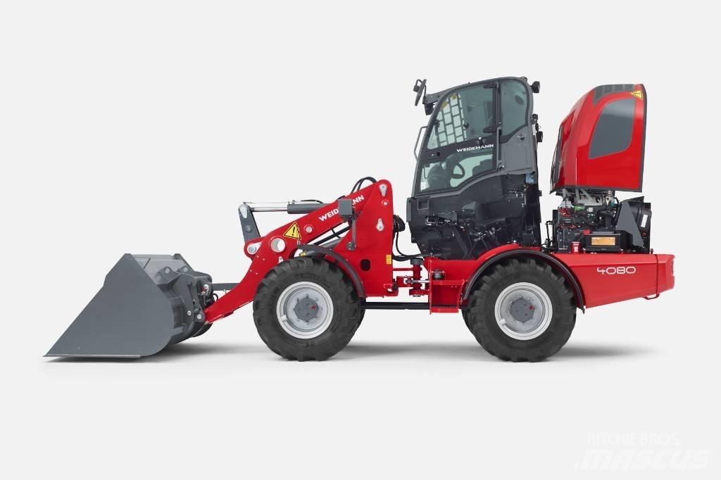 Weidemann 4080 Gumikerekes homlokrakodók