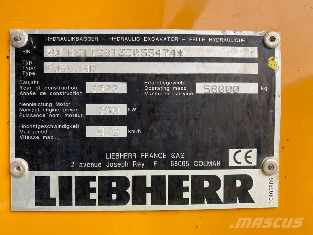 Liebherr R 956 HD Lánctalpas kotrók