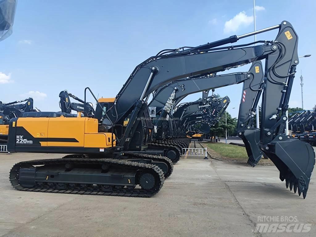 Hyundai HX220HD Lánctalpas kotrók