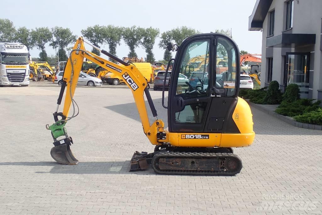 JCB 8018 CTS Mini kotrók < 7t