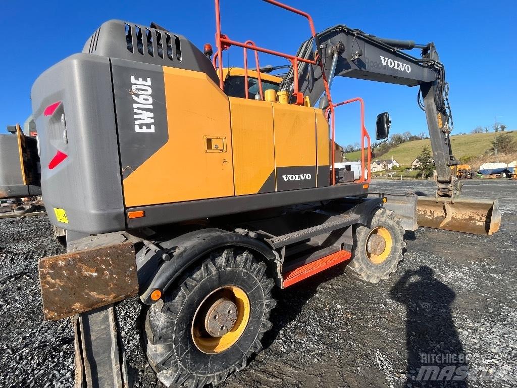 Volvo ew160E 2016 Gumikerekes kotrók
