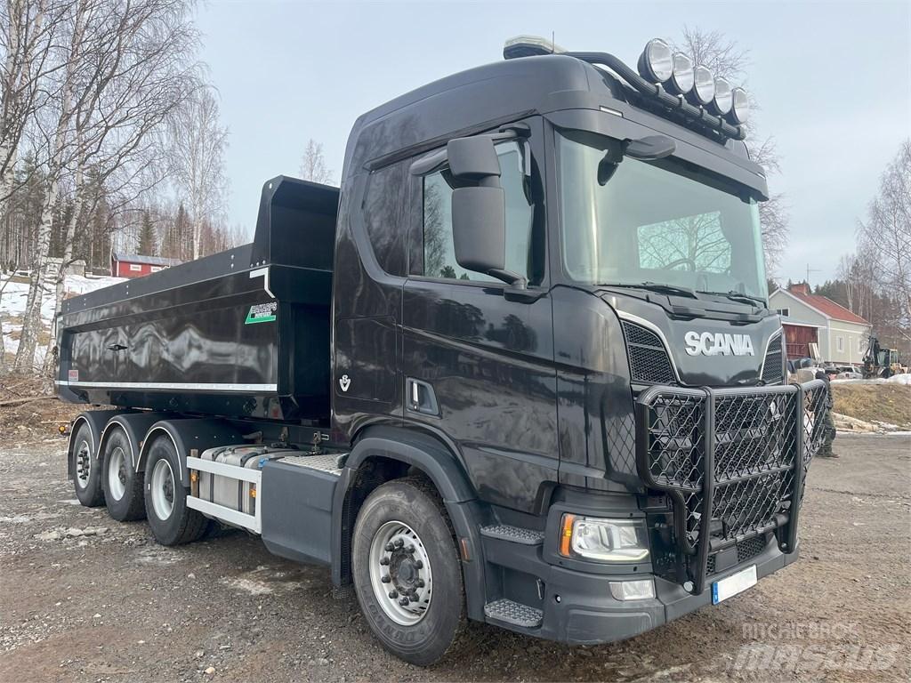 Scania R 730 Billenő teherautók