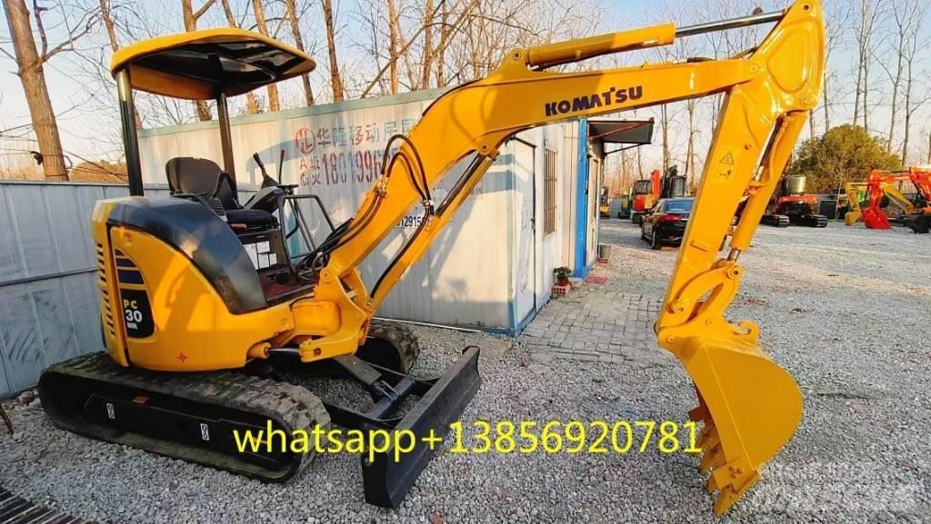 Komatsu PC 30 Mini kotrók < 7t
