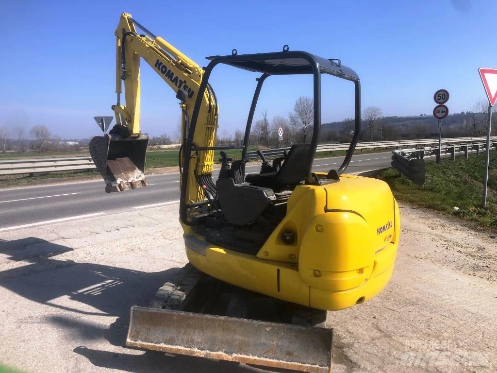 Komatsu PC20R-8 Mini kotrók < 7t