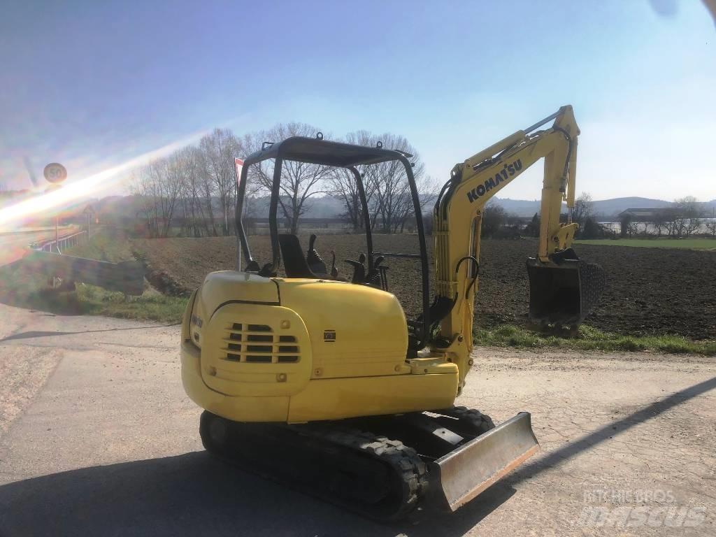 Komatsu PC20R-8 Mini kotrók < 7t