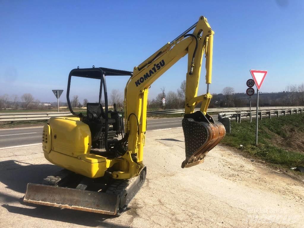 Komatsu PC20R-8 Mini kotrók < 7t