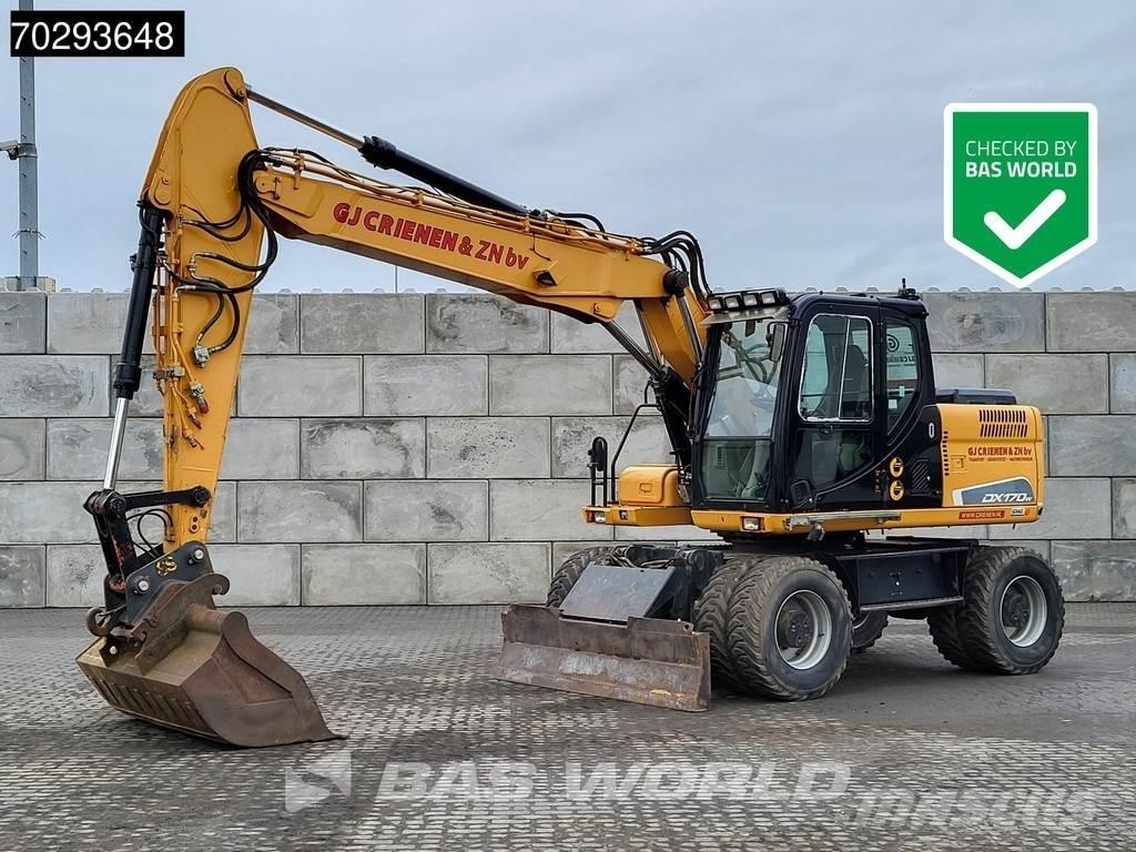 Doosan DX170 W Gumikerekes kotrók