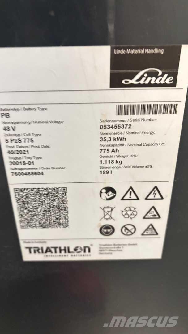 Linde E16H Elektromos targoncák