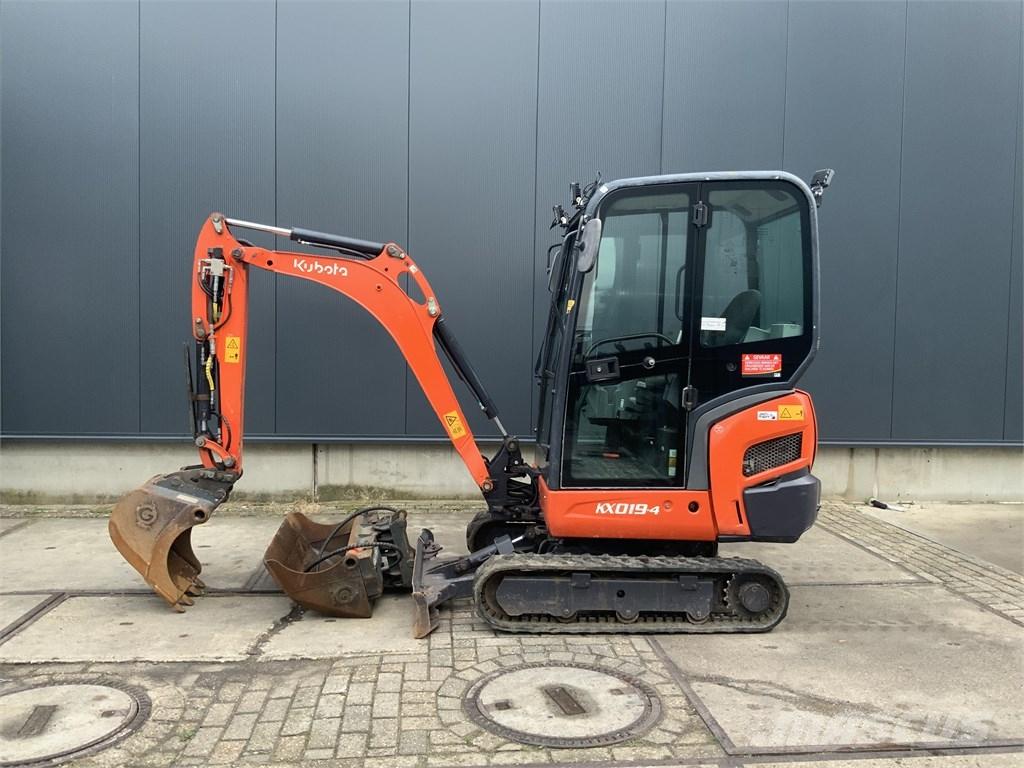 Kubota KX 019-4 Mini kotrók < 7t