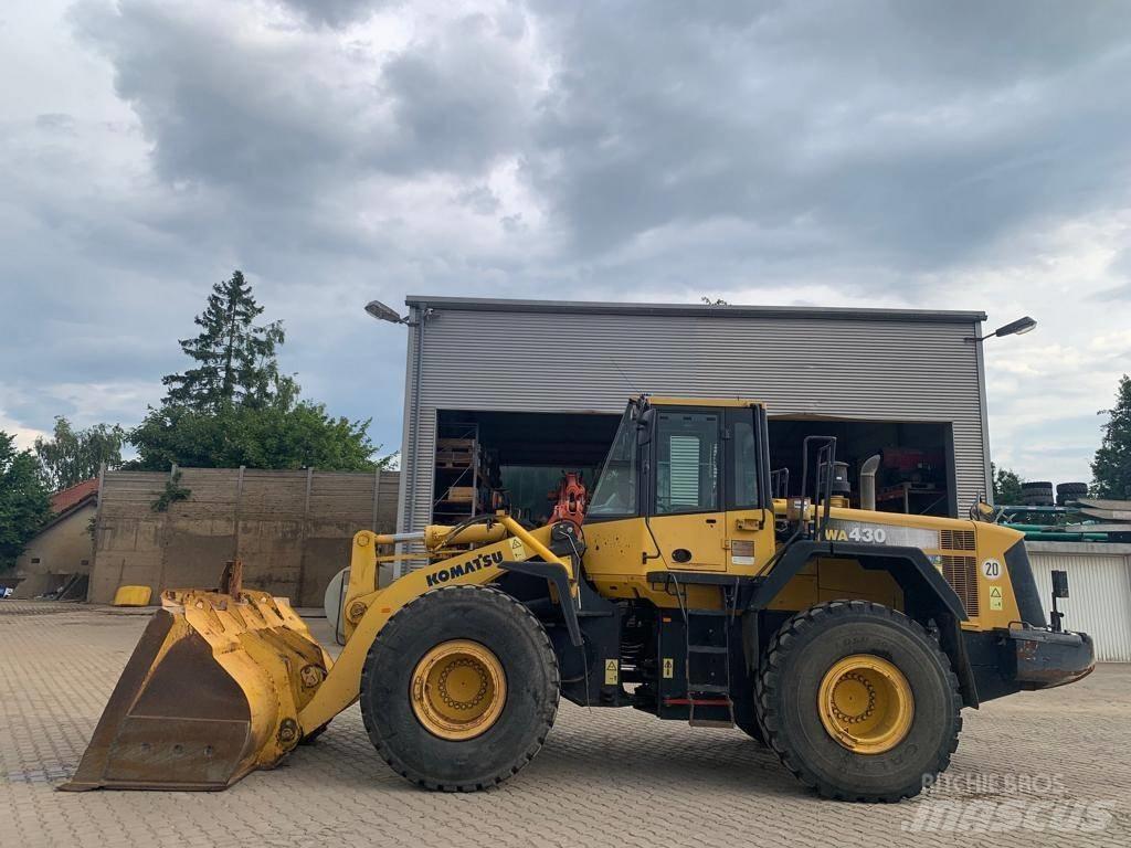 Komatsu WA 430-6 Gumikerekes homlokrakodók