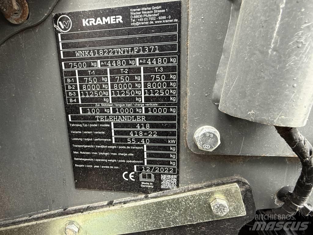 Kramer KT 276 Teleszkópos rakodók