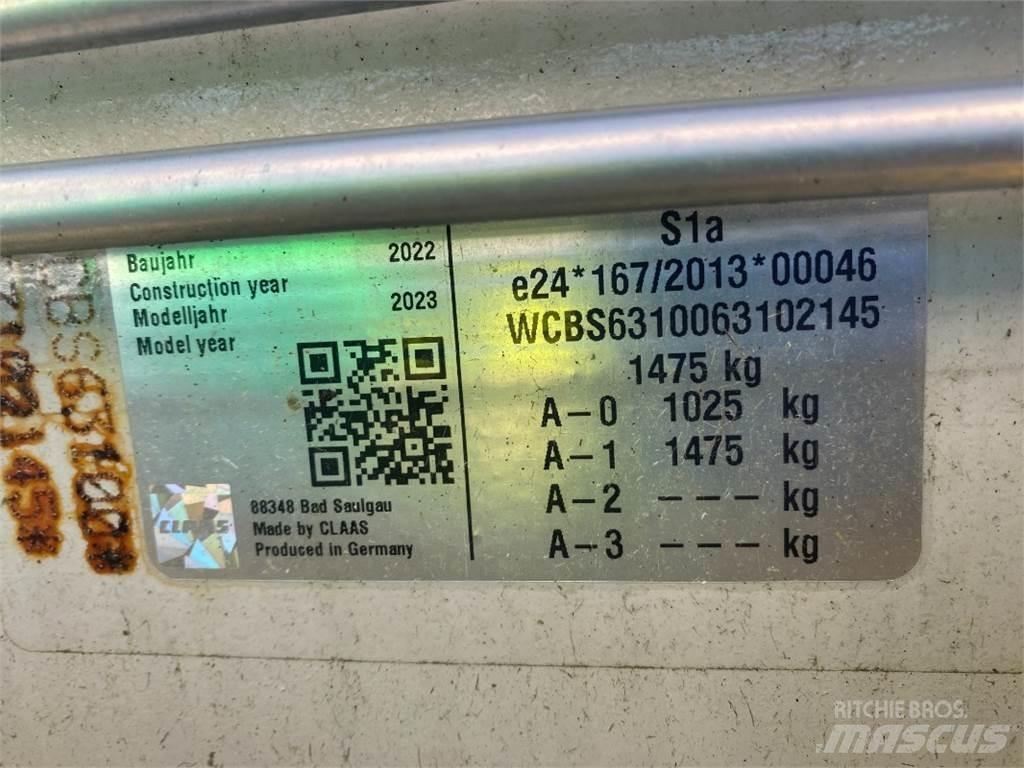 CLAAS VOLTO 1300 T Rendkészítő