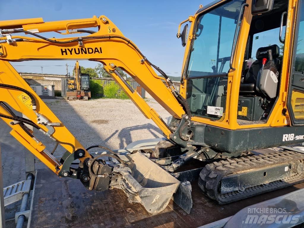 Hyundai R18-9AK Mini kotrók < 7t