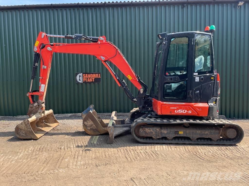 Kubota U 50-5 Mini kotrók < 7t