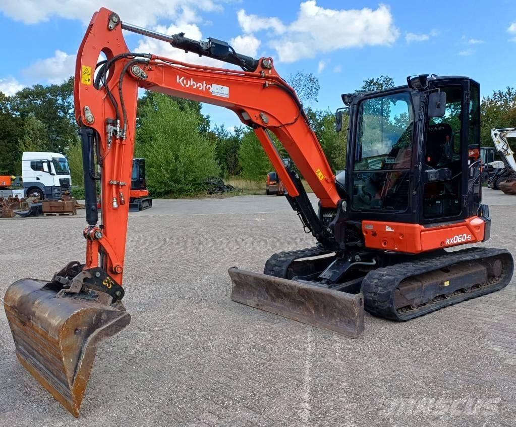 Kubota KX 060-5 Mini kotrók < 7t