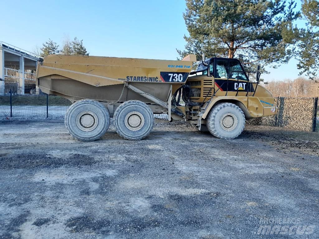 CAT 730 Csuklósdömperek
