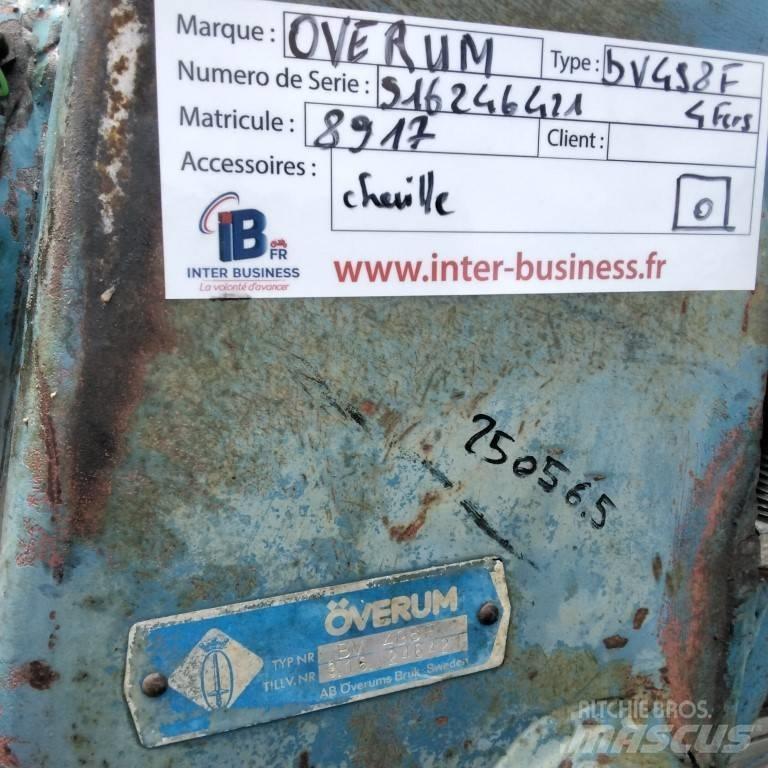 Överum BV 498F Váltvaforgató ekék