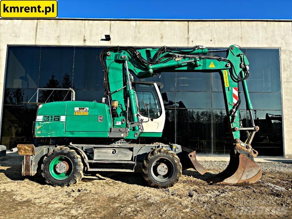 Liebherr A 316 Gumikerekes kotrók