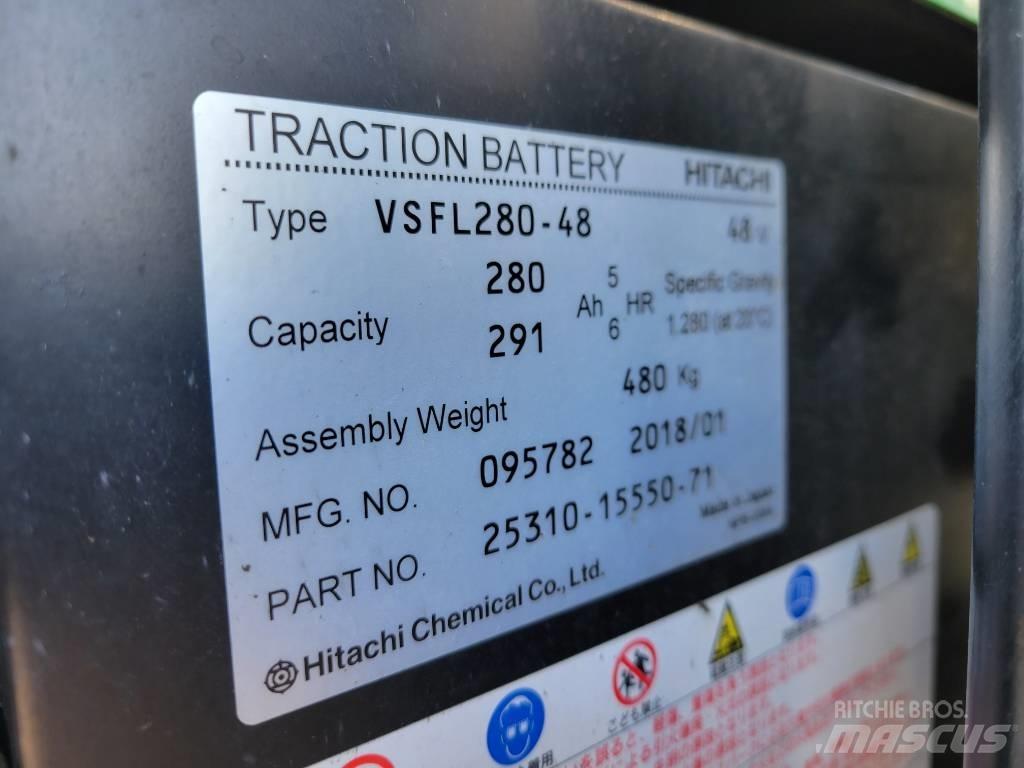 Toyota 8FBRS15 Elektromos targoncák