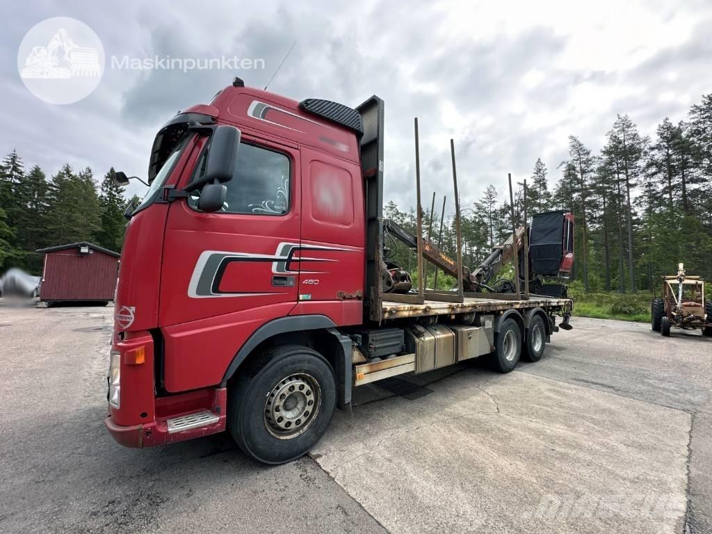 Volvo FH 480 Rönkszállító teherautók
