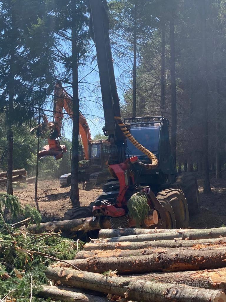 Timberjack 1270 Betakarítók